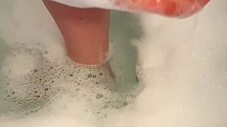 Maitresse Madelines solo foot fetish POV