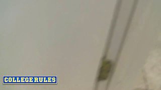 College rules - crazy college girls contest to take the most jizz shots in this impressive oral challenge