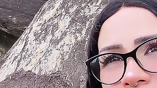 Lost Girl Getting Milk From a Stranger's Mouth.