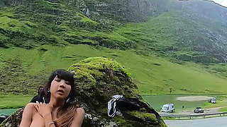Masturbation with a Beautiful Views