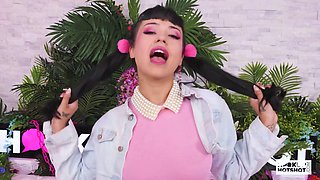 Beca Barbie Licks Nade\u2019s Ass Deep in Filthy Rimming!