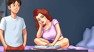 Becca Was Horny She Loves Riding Me Roxxy Watching Us Summertime Saga