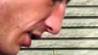 Threesome Sluts Licking Cock and Fingering Wet Holes