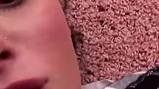 Horny teens fuck each other with a strap-on