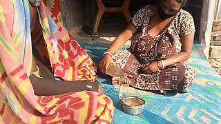 Desi bhabhi ke sath Daru Piya aur lund chusa hai