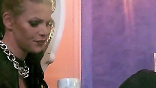 Stina Stone Femdom Smoking Human Ashtray Spitting Humiliation by German Mistress in Leather Gloves