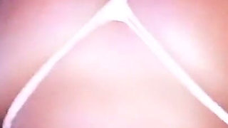 Ebony Babe Loves Spreading Her Holes