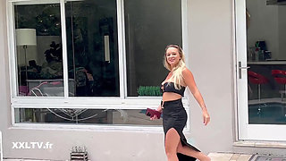 Margot Dulac and Tiffany Leiddi Heat Things up by the Pool