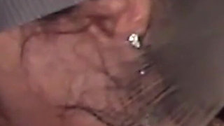 Hooded in Nylon, Blindfolded with Duct Tape, Facialized, and Cummed in Mouth