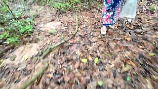 Amateur Thai Teen Villagers Outdoor Sex in Forest 4K Public Fuck
