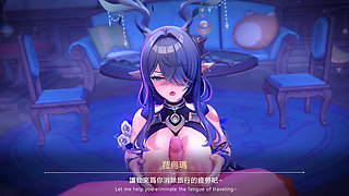 Genshin Impact - Lauma X Aether Passionate Sex - 3D Hentai Animation