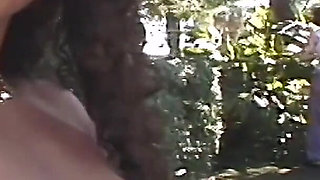 Two Friends Get Naked in a Public Park