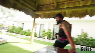 Sexy teen girl breathtaking anal video