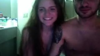 Beauty small tit amateur teen masturbating her shaved pussy