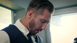 Perfectly Tailored Passion Explodes with Skylar Snow