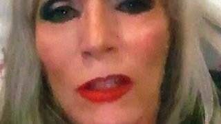 Big Boobed Blonde Masturbates With A Dildo In The Bathroom