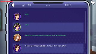 Horny Dude Fucks Busty MILF Landlady in Steamy Massage - Summertime Saga Hentai