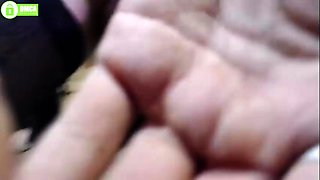 Solo ladyboy masturbation