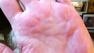GILF DawnSkye1962 Masturbates in Red & White Panties - Hairy Mature Solo with Dirty Talk