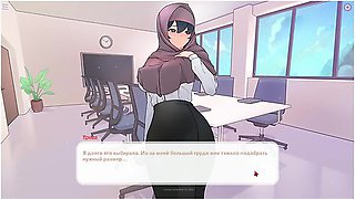 Tsundere Milfin [hentai Game] Stuck In The Elevator With Car Toon