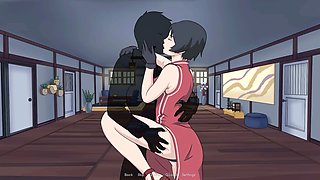 Naruto trainer and a stunning session with Loveskysan69