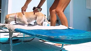 Amateur blonde teen casi james outdoor hardcore pounding