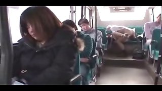 cute busty schoolgirl fucked on bus