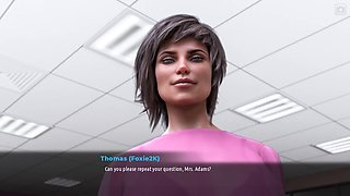 Visual novel, lingerie stocking, summertime saga