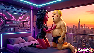 Romantic Couple in the Bedroom Ai Hentai Asmr