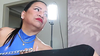 Asian Dommes Training White Sissy Slave Kassie