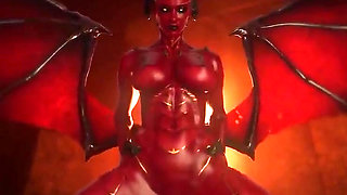 Oc Succubus in an Orgasmic Cowgirl