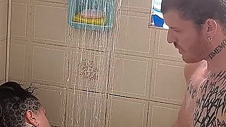 Fucking the Ass in the Shower