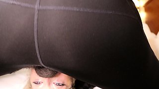 Big cock EXGF interracial busty geek coed blowjob