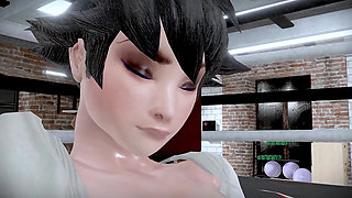 Makoto's Endurance Training Session