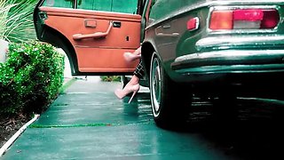 Blonde Melody Marks First Fuck Interrupted by Jealous Brunette Chanel - Doggystyle & Big Natural Tits