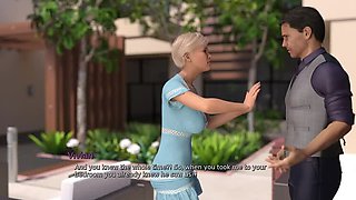 Husband's Boss Fucks His Wife - Big Tits Cheating Cuckold Story - HD 3D Sex