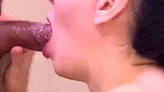 Stepmom Deepthroat and Cum Swallow