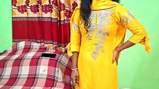 My Desi Stepsister Was Fingering Her Pussy, I helped her with my cock, Indian vairal Porn