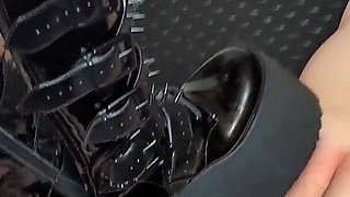 Trampled Under Huge, Spiked, Platform Boots