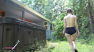 Peeing by the Tub