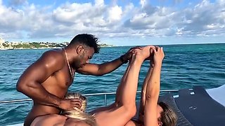 Denise Anders & Tiffani Time Yatch BBC Threesome With