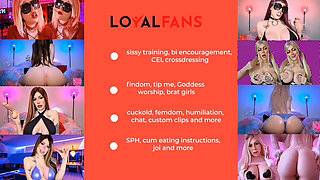 Shiny Bikini Tease and Denial