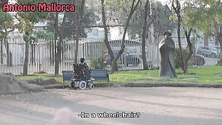 Exotic Cripple Slut Gets Picked Up in Public for Rough Sex