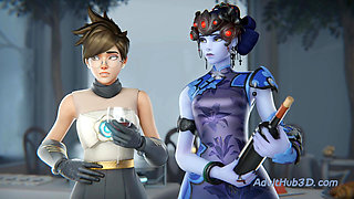 Bride's Pre-Wedding Surprise: 3 Big Cocks Please Her Deep