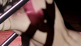 Hot Blonde Elf BDSM Ponding