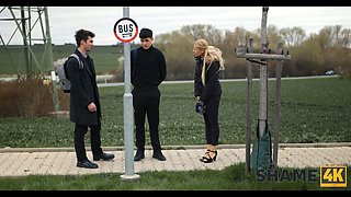 Shame4k. what a threesome sans a kinky mrs. principal?