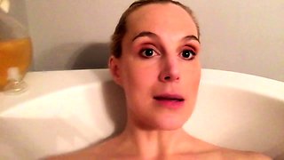 Small Tit Blonde Is Fucked In The Shower