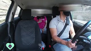 Hot Teen Gets Naked & Fingers Herself in Uber - Driver Secretly Records Her