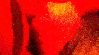 Amateur Brunette's Pussy Swallowing Giant Cock!