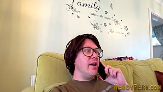 Leeds nerd sucked off in random bj session
